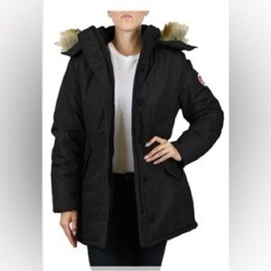 NWT Black Spire by Galaxy Parka with Fur Trim Hood